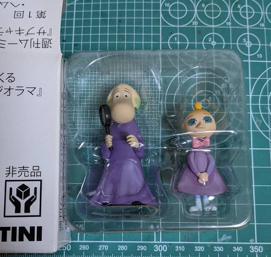 MOOMIN - ムーミンハウスをつくる サブキャラ フィギュア かわいい小物セット ジオラマ MOOMIN - ムーミンハウスをつくる サブキャラ フィギュア